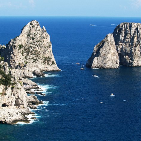 Capri Photos of Capri Island; the Piazzetta, Capri, Anacapri, Faraglioni, Krupp way, Blue Grotto (Grotta Azzurra); Campania,…