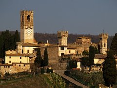 Castles_012 An eleven centuries old Monastry-Castle in the Chianti countryside