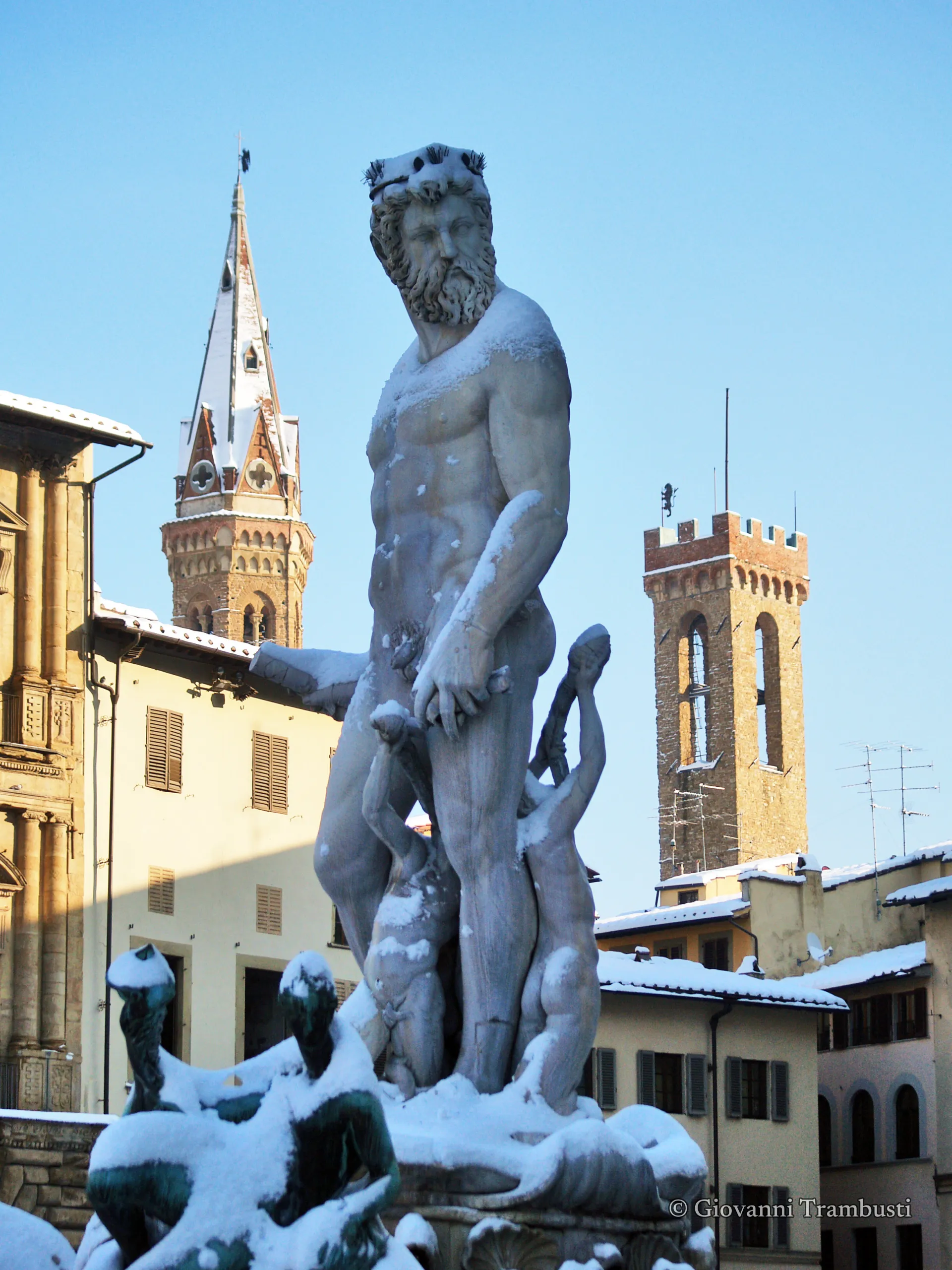 Snow 052, Florence — fotografía de Giovanni Trambusti
