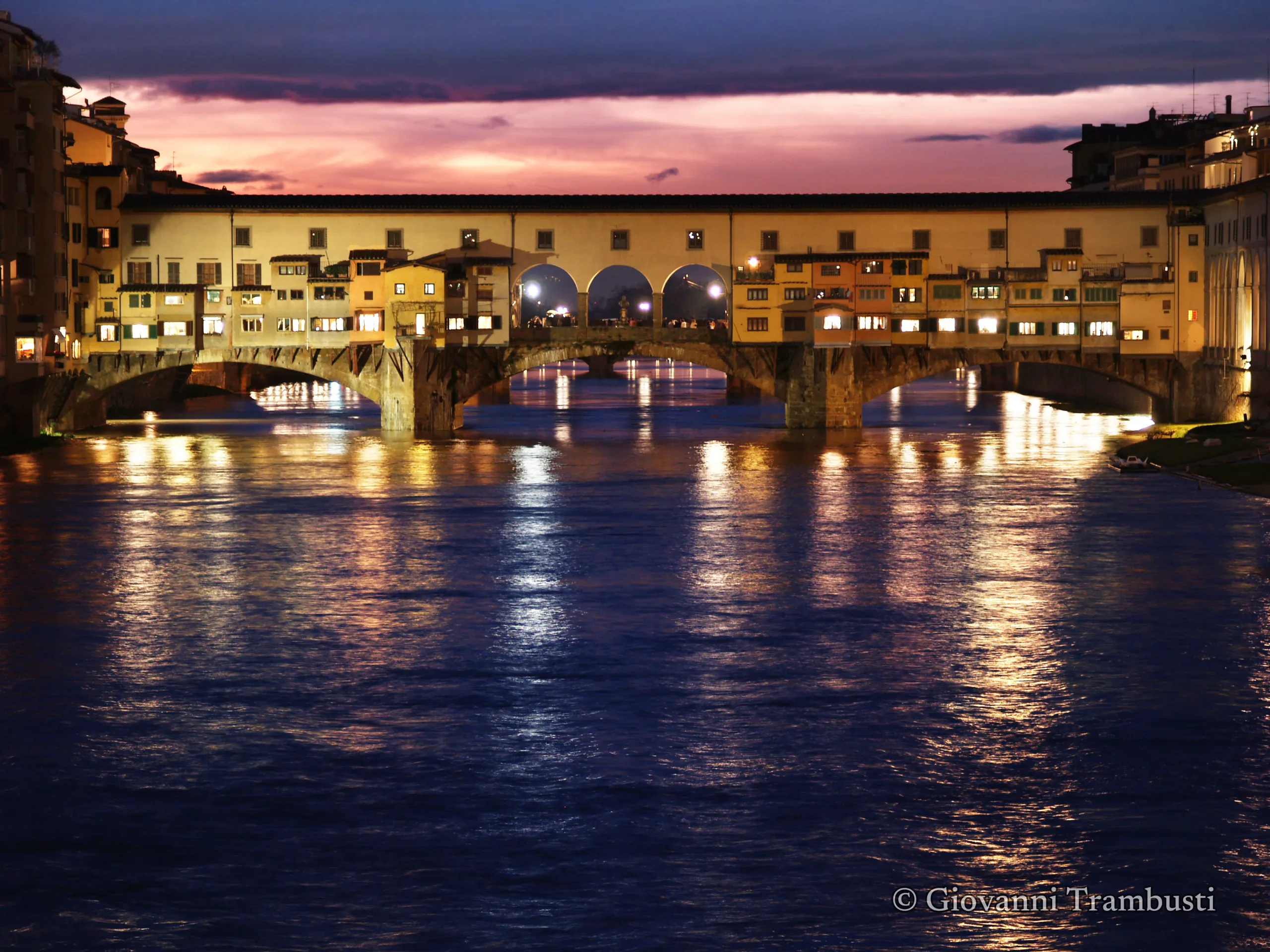 Ponte Vecchio 005, Florence — Fotografie von Giovanni Trambusti