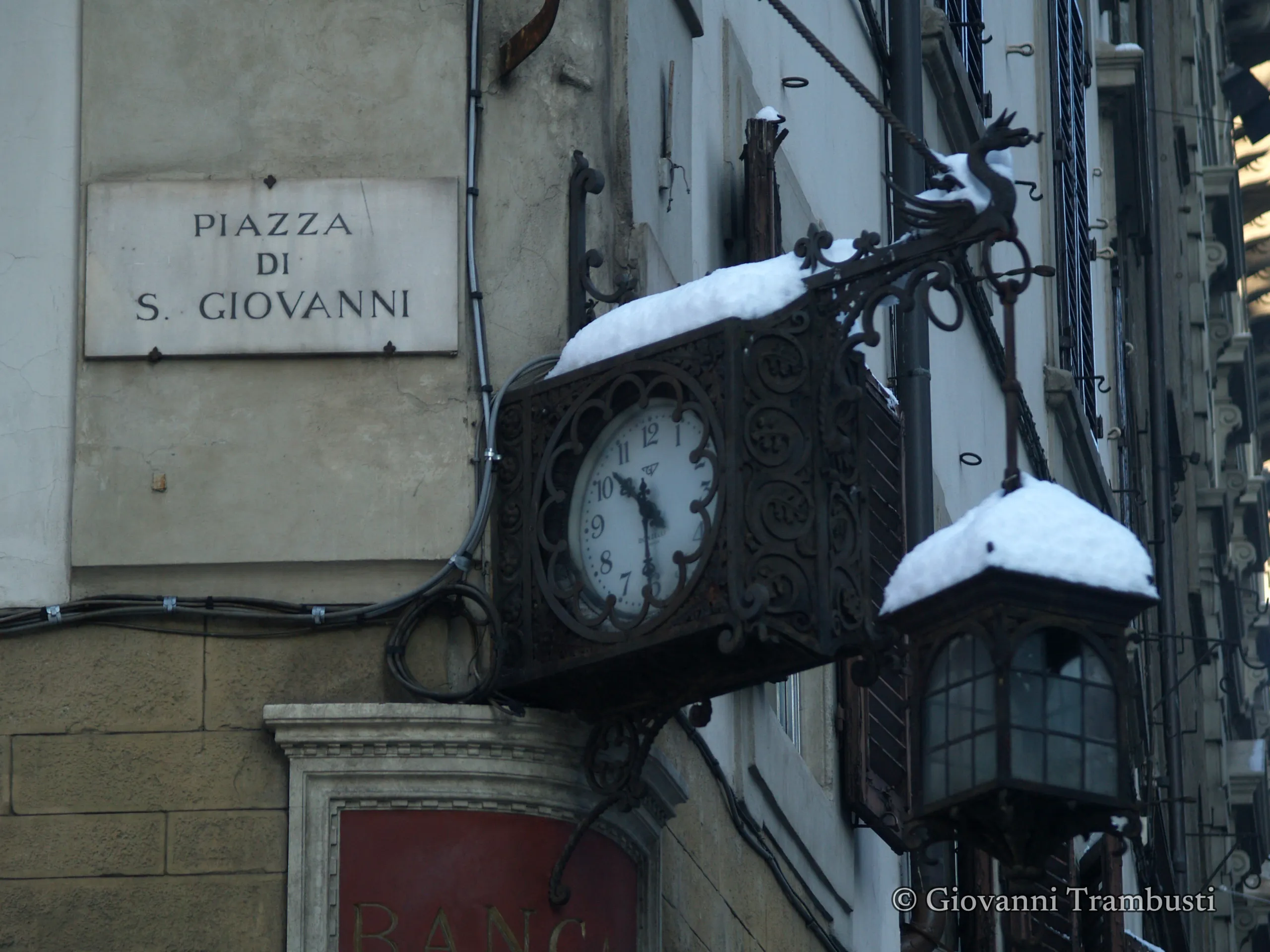 Snow 072, Florence — fotografía de Giovanni Trambusti