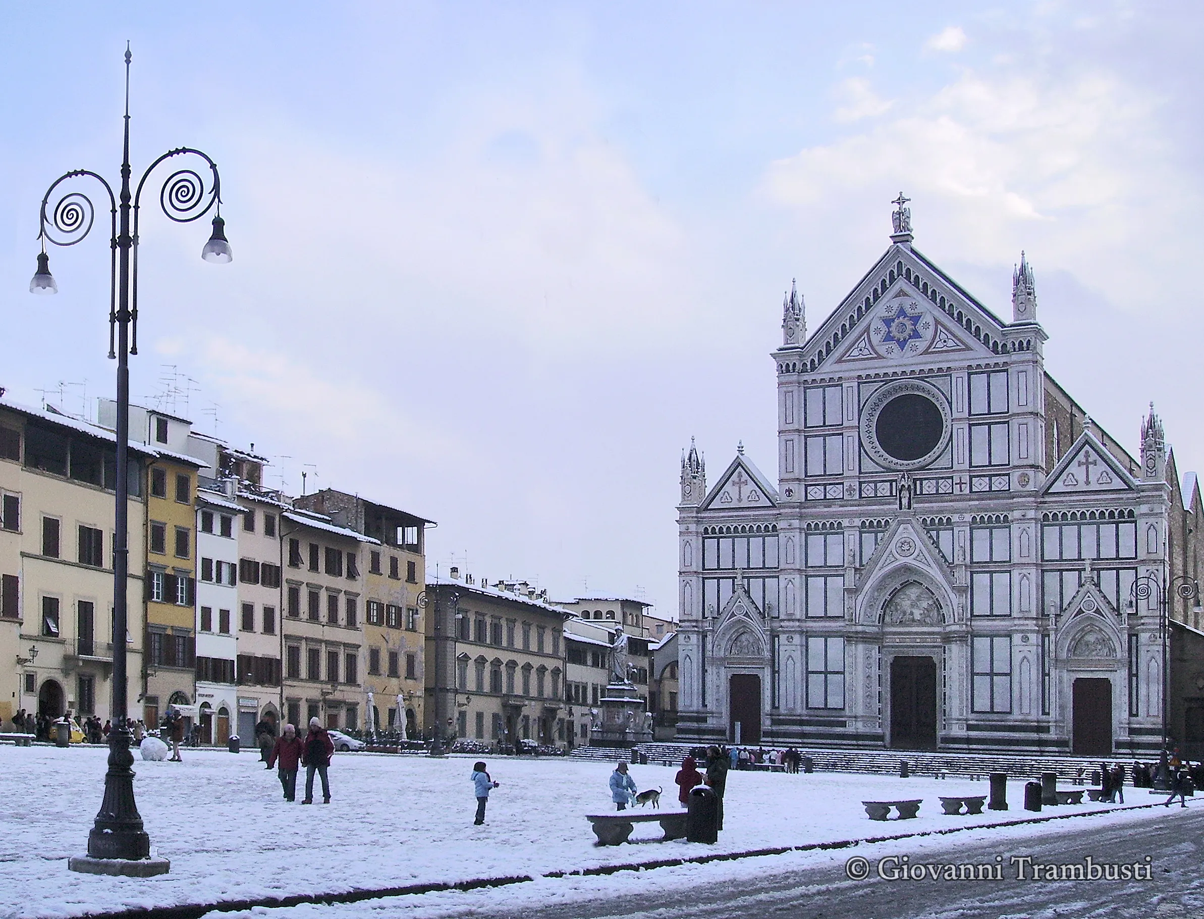 Snow 032, Florence — fotografía de Giovanni Trambusti